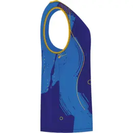 Kiddies V-Neck Vest Side